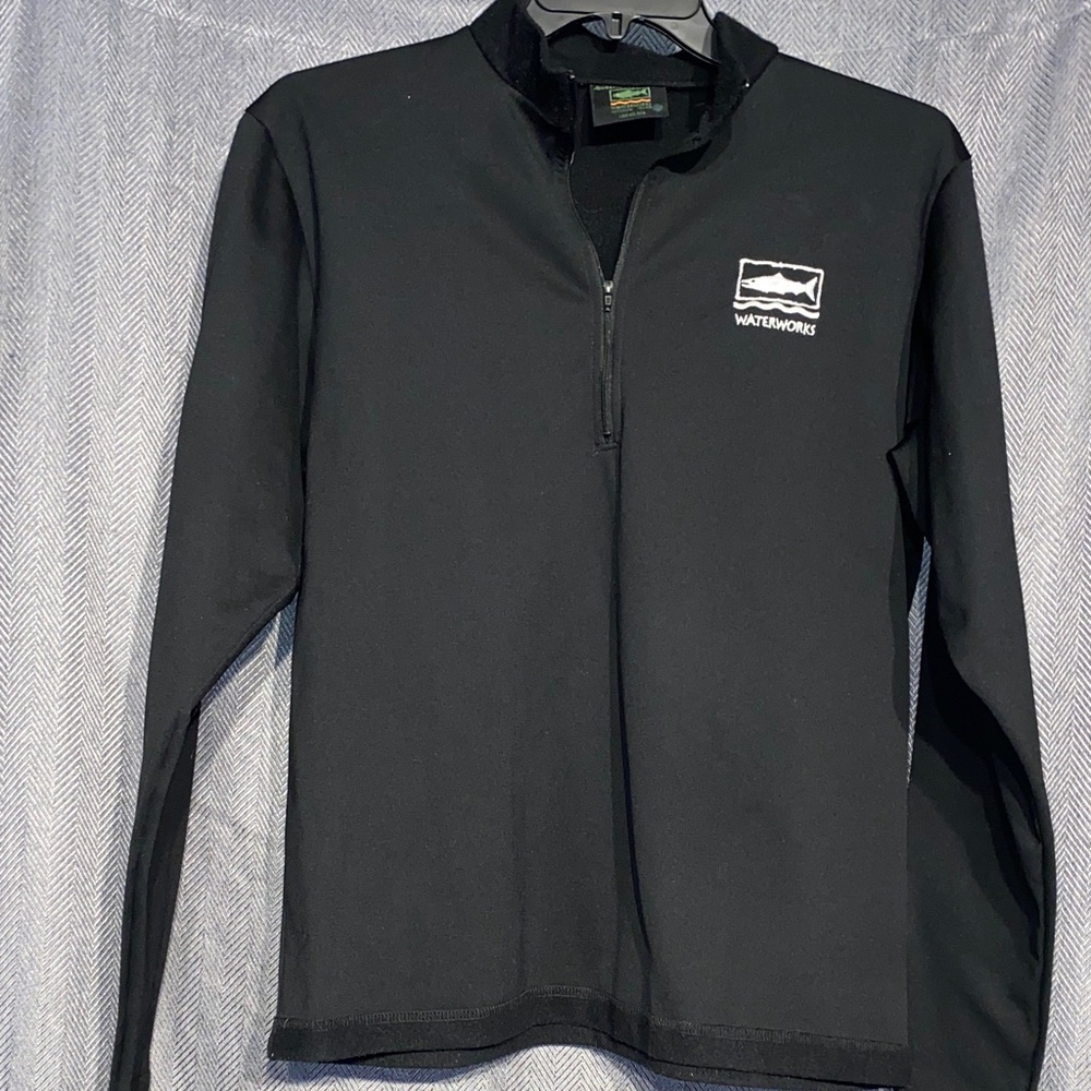 Waterworks Black Half-Zip Pullover